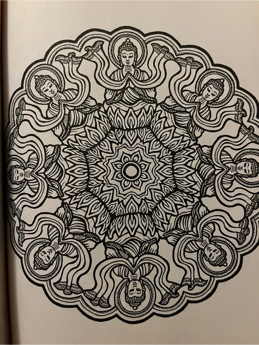 Giant Book of Mandalas Coloring Book